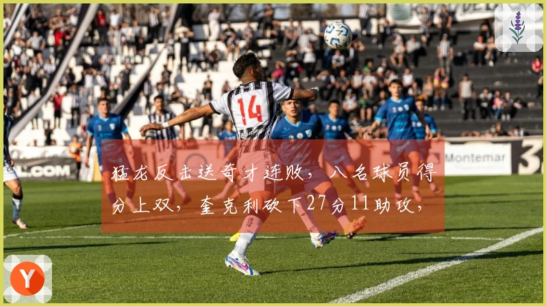 猛龙反击送奇才连败，八名球员得分上双，奎克利砍下27分11助攻，莺歌贡献24分